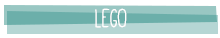 Being Geek Chic and LEGO